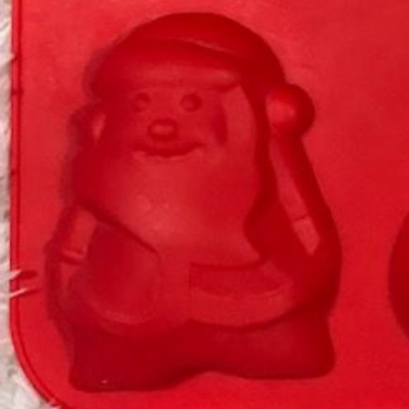 Holiday Snowman Santa Christmas Tree Snowflake Cake Soap Silicon Molds Set - Picture 10 of 14